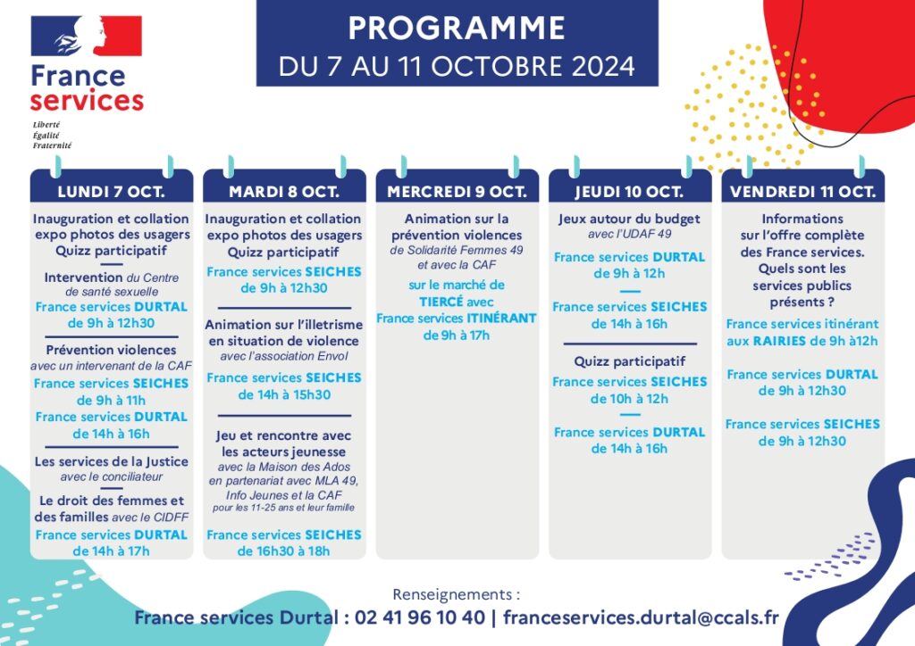 Programme Journées France Services