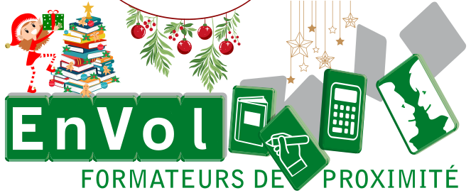 logo EnVol noël 2024