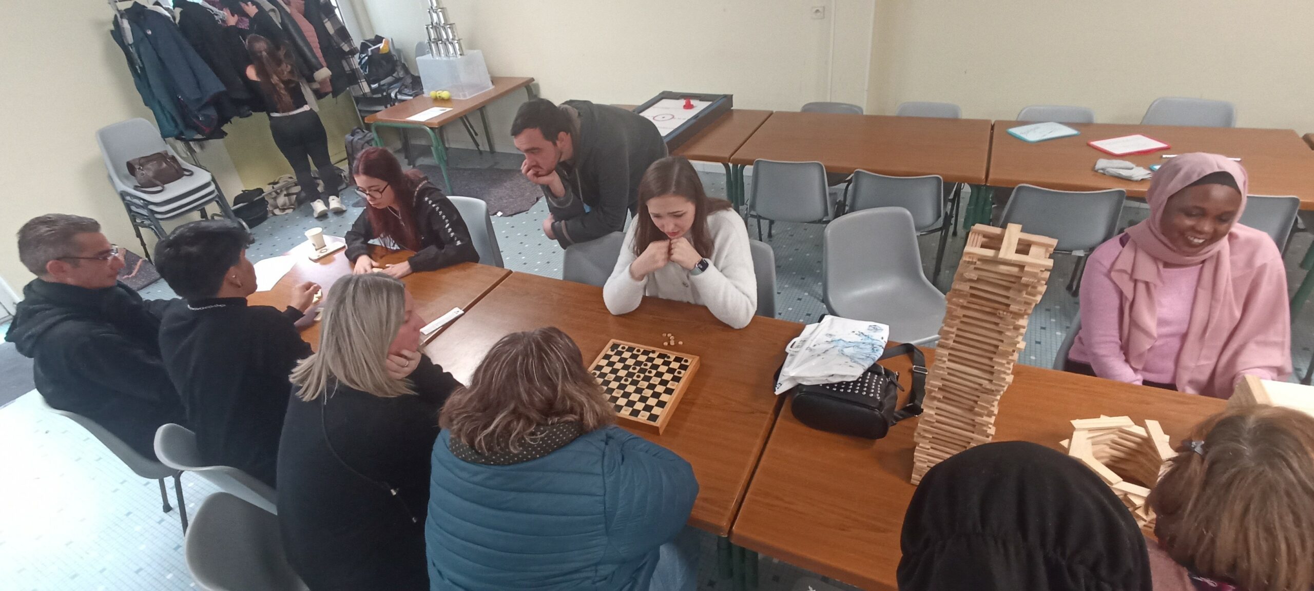 Photo de groupe des stagiaires lors de l’évènement
