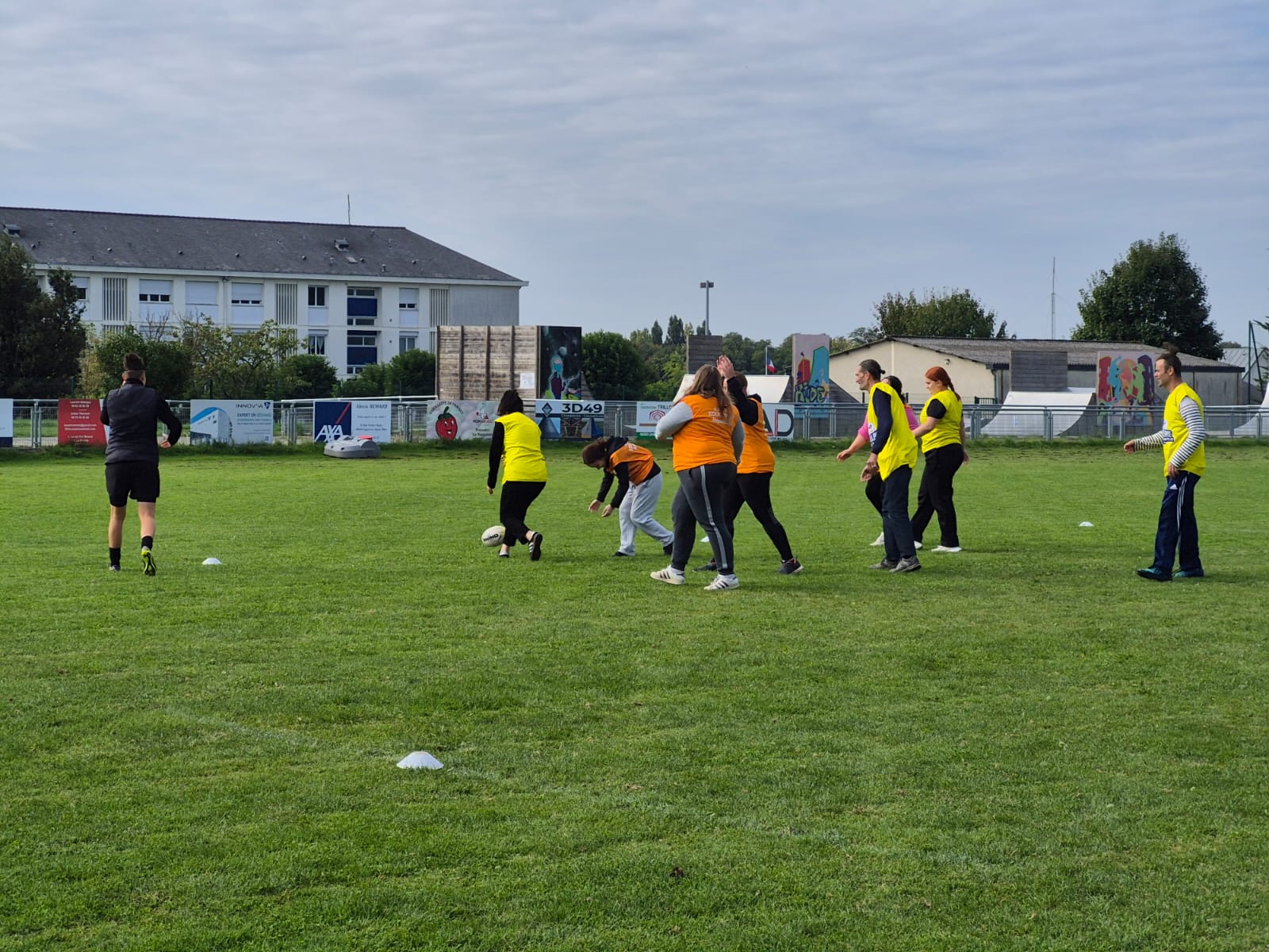 Une première séance de rugby réussie — photo 3