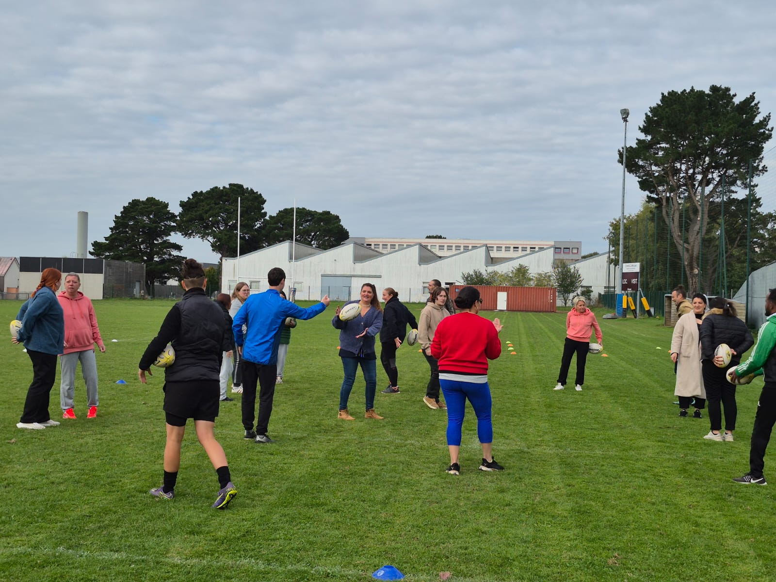 Une première séance de rugby réussie — photo 2