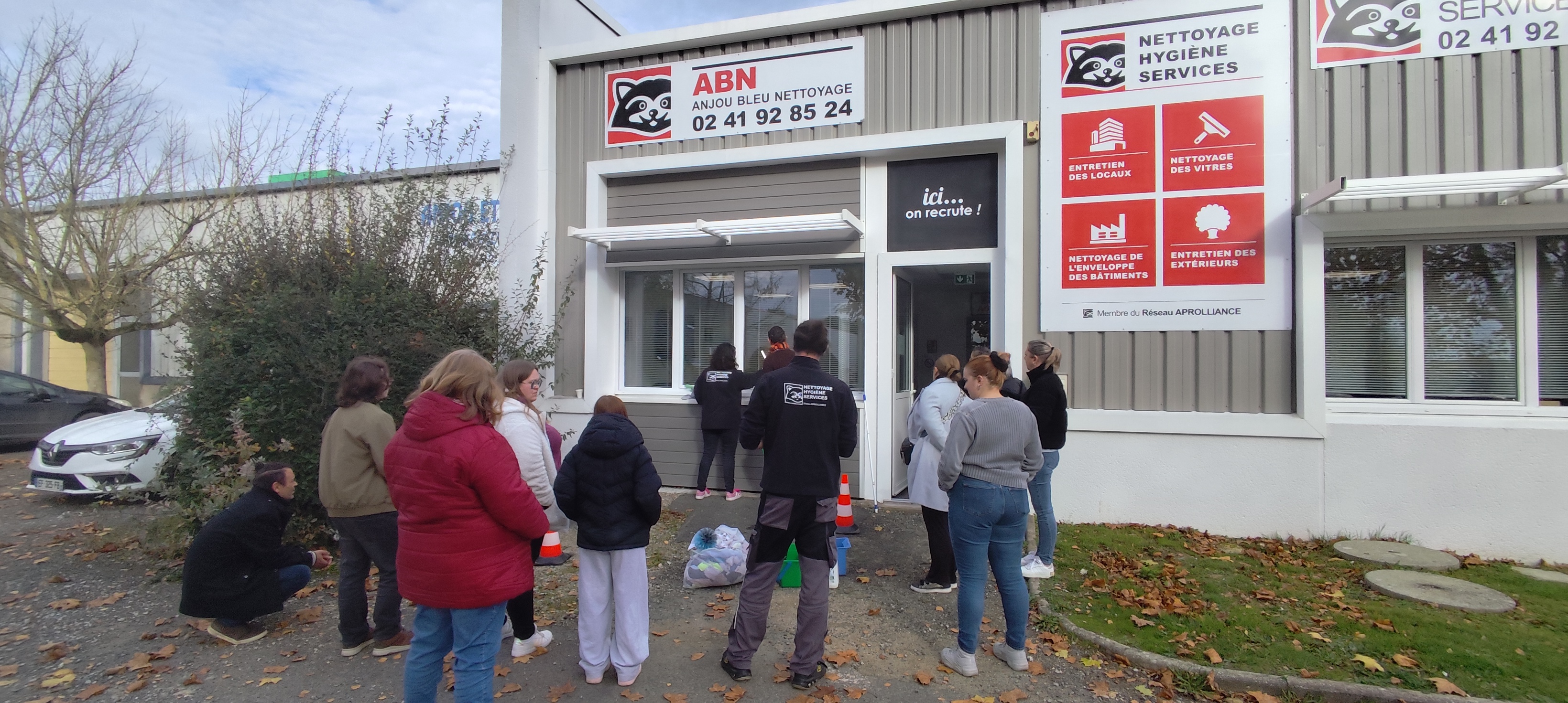 Immersion chez Anjou Bleu Nettoyage — photo 4
