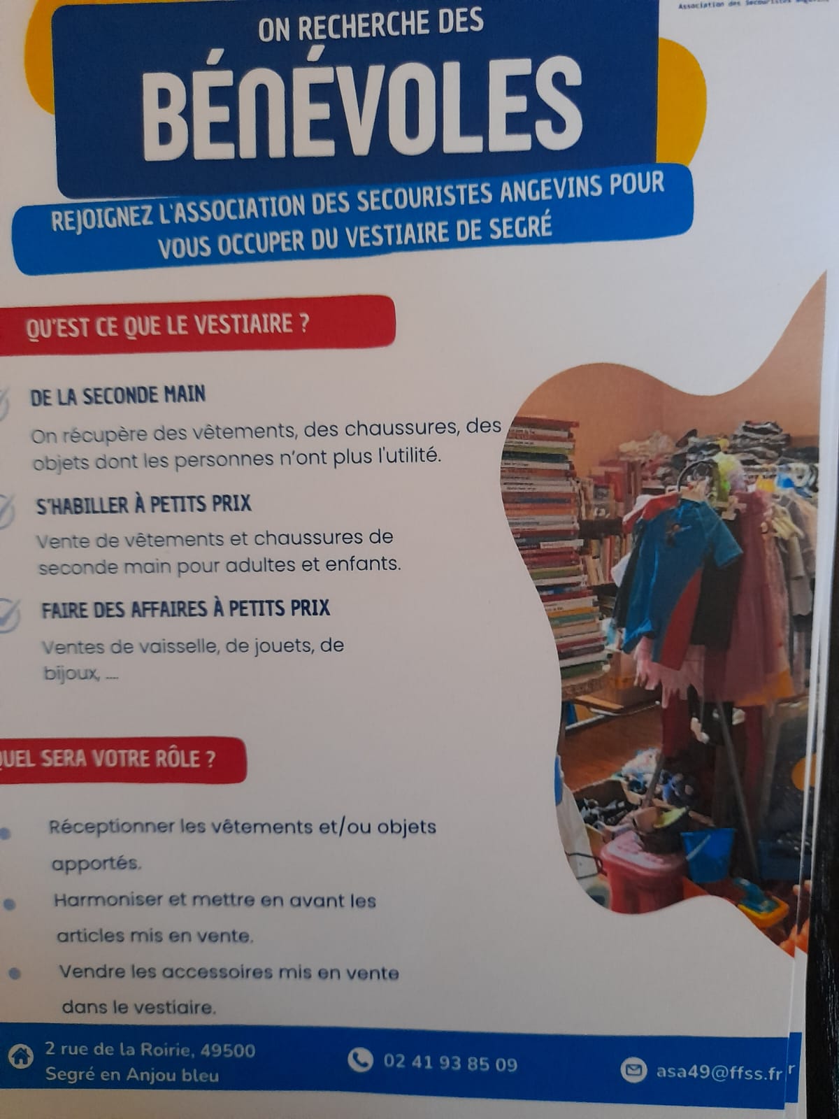 Découverte de l’Association des Secouristes Angevins — photo 1