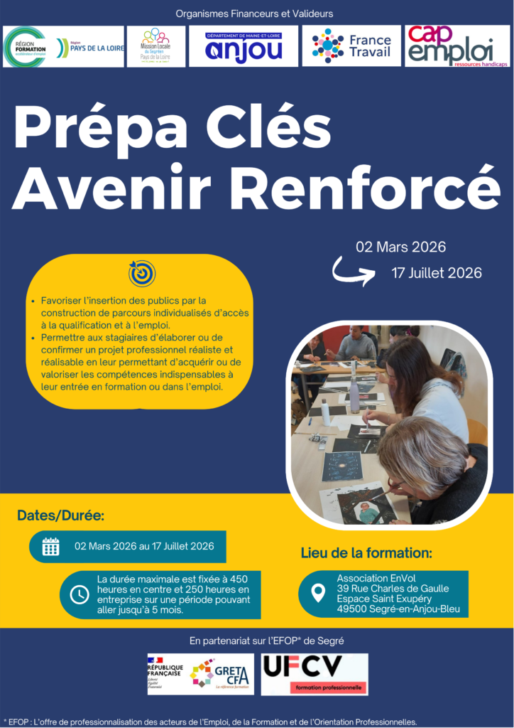 flyer pca renforcé segré 2026 semestre 1