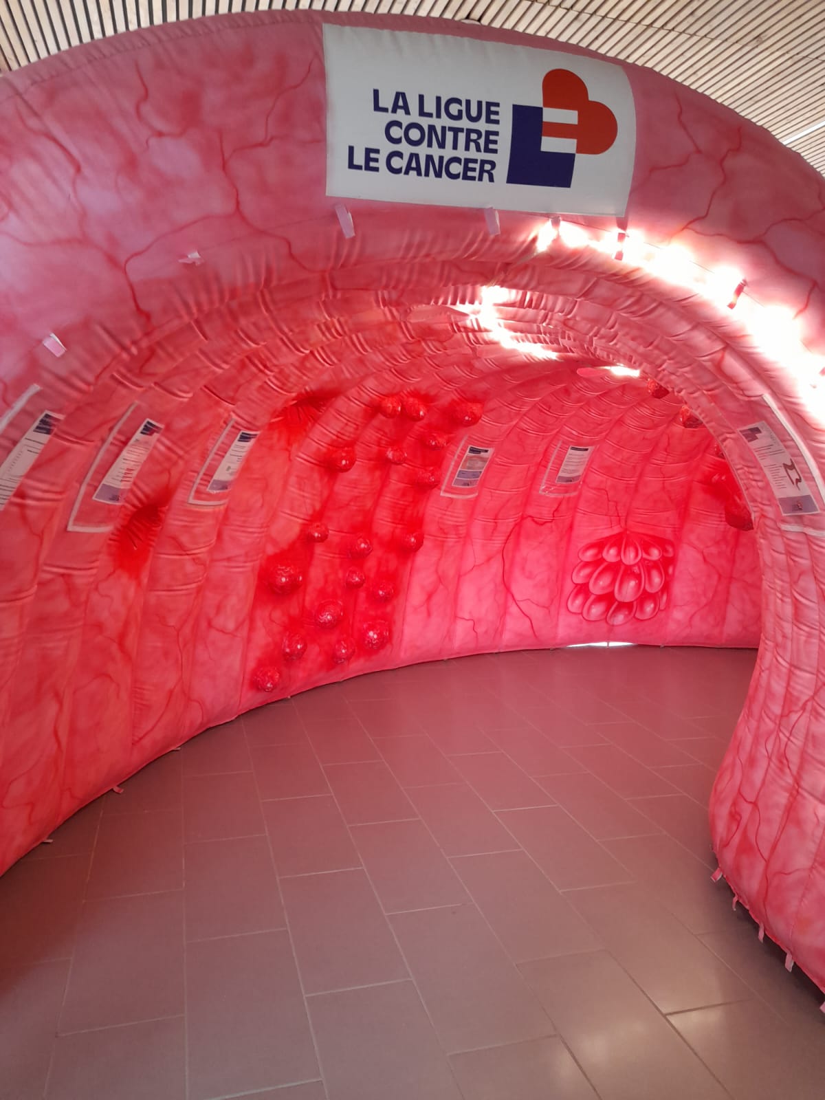 Groupe ADSE lors de l'événement Voyage au centre du cancer