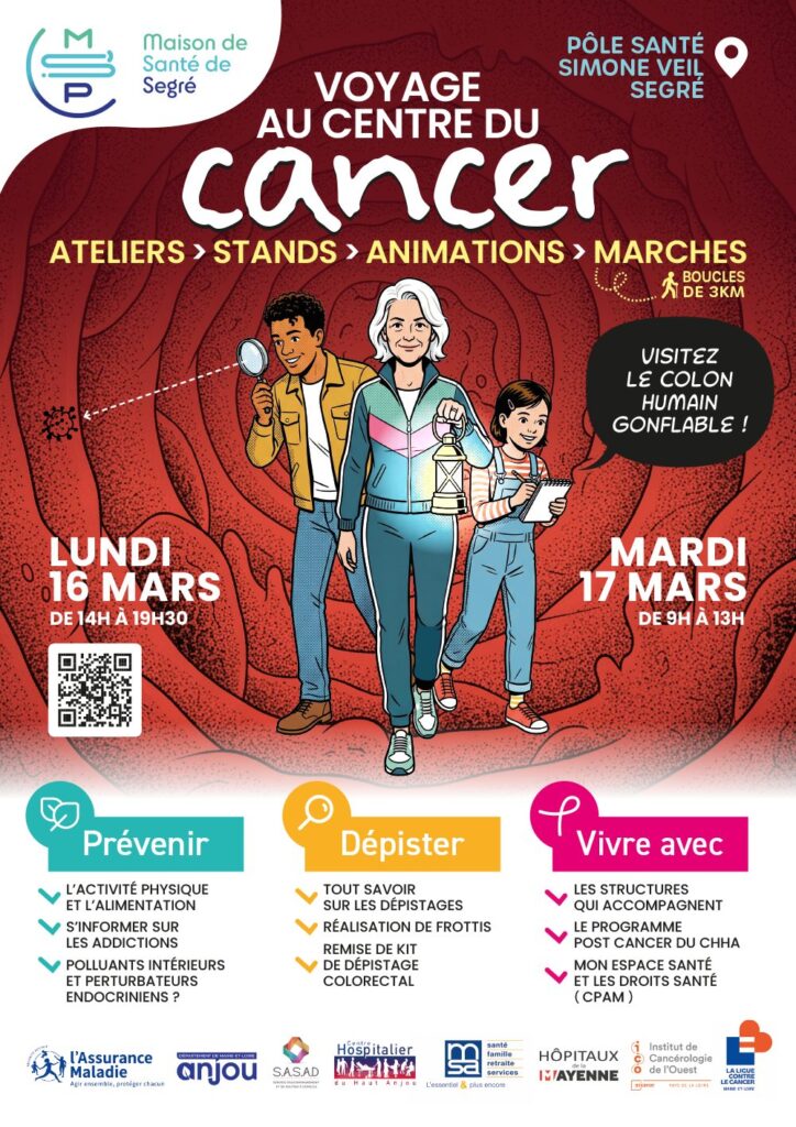 Prévention cancer au Pôle Santé Simone Veil de Segré