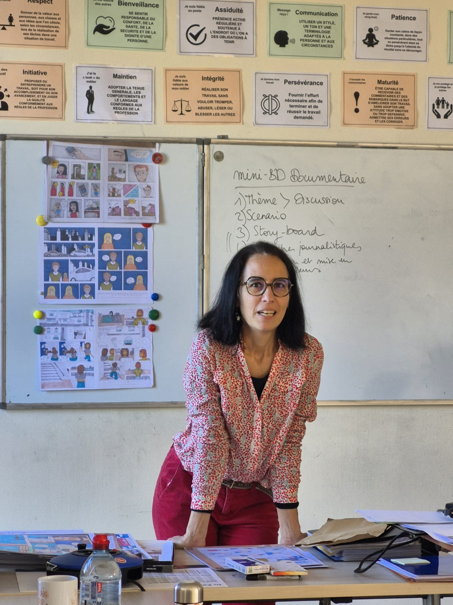 Atelier BD avec Muriel Douru