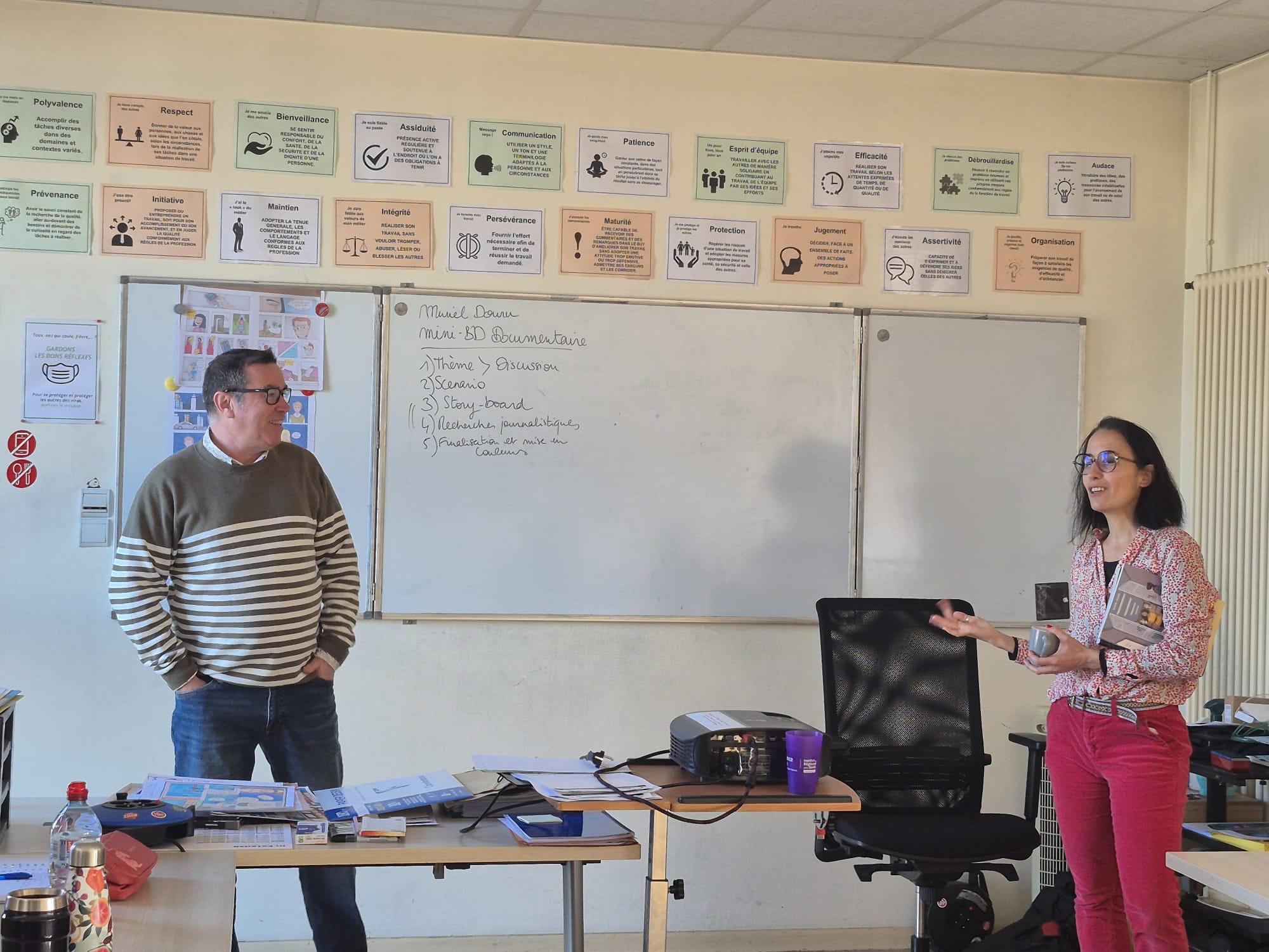 Atelier créatif autour de la discrimination