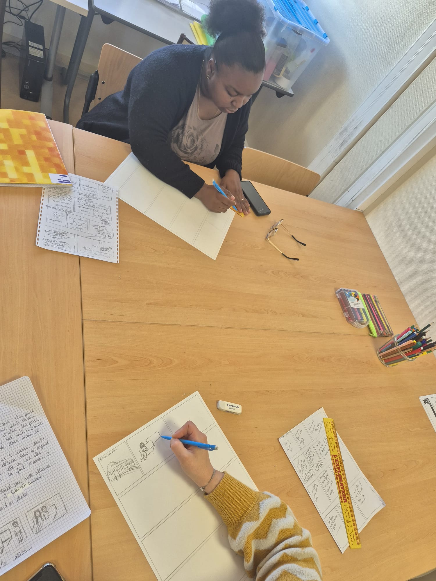 Atelier BD et créativité à EnVol