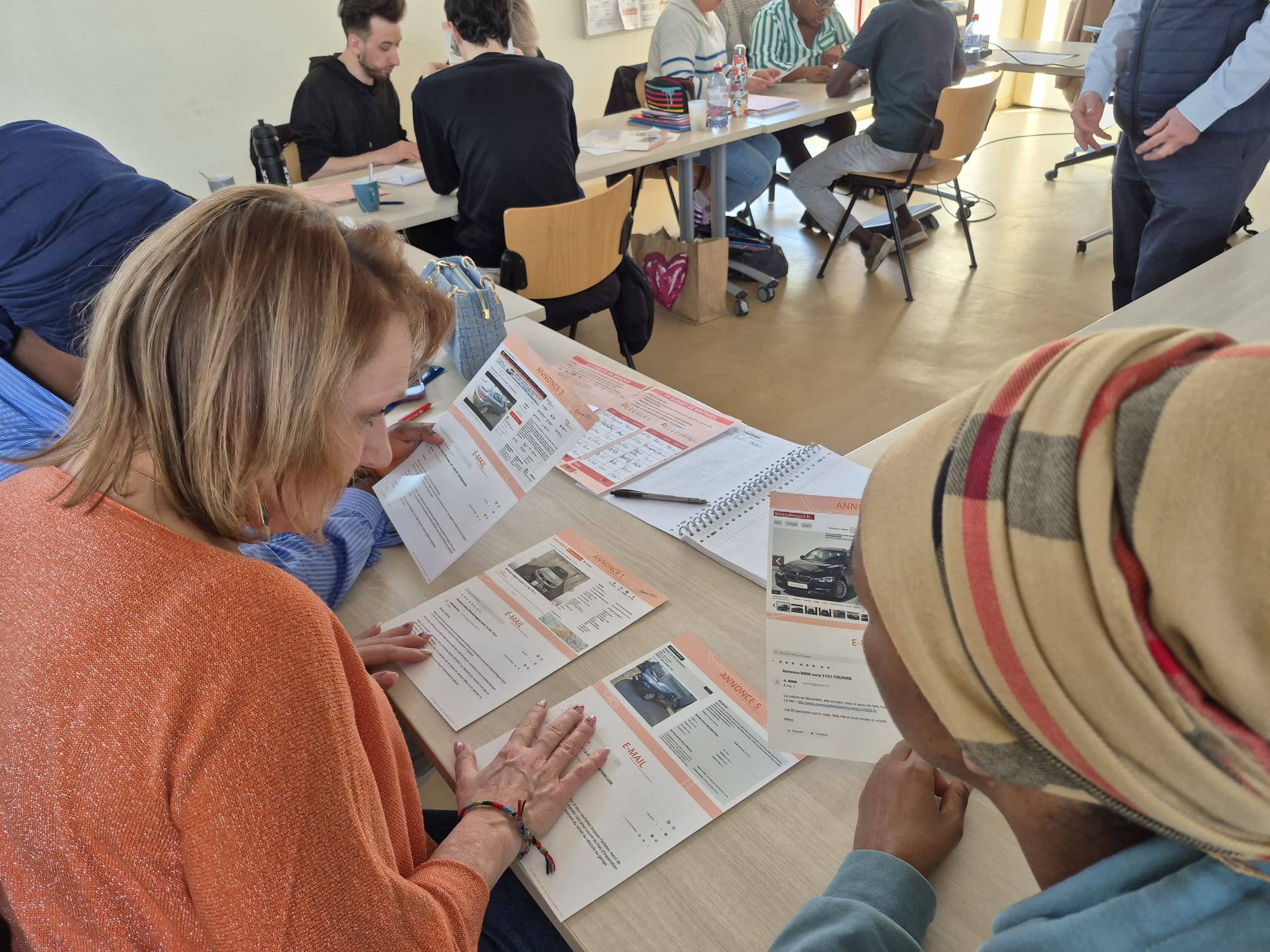 Stagiaires PCA lors de l'Escape Game Banque de France