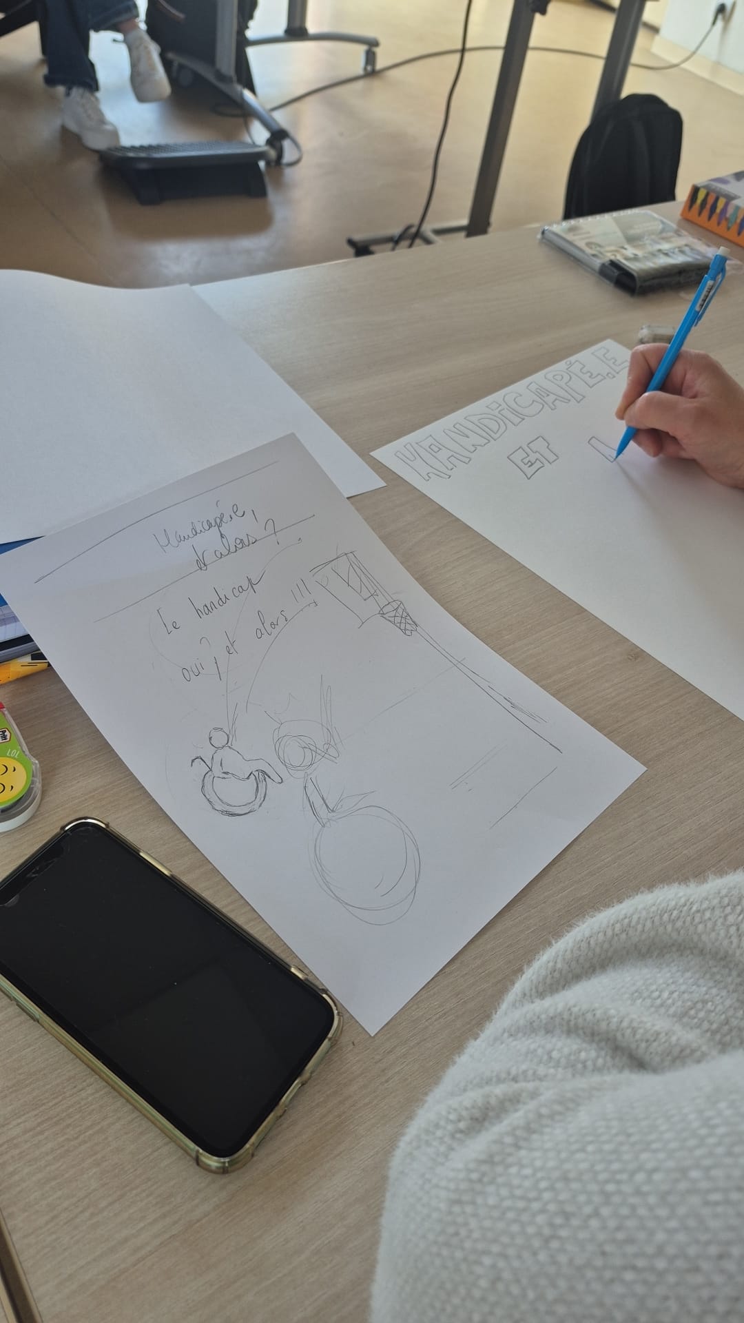 Atelier Affiche et Créativité du groupe PCA Renforcé