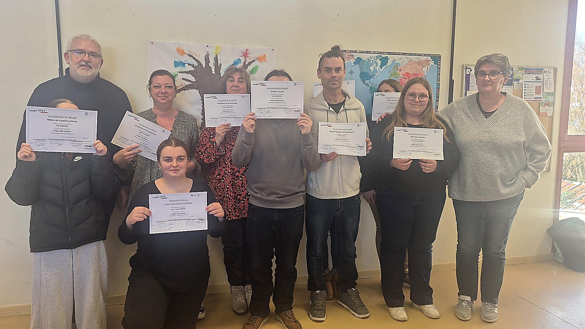 photo remise de diplomes pca renf