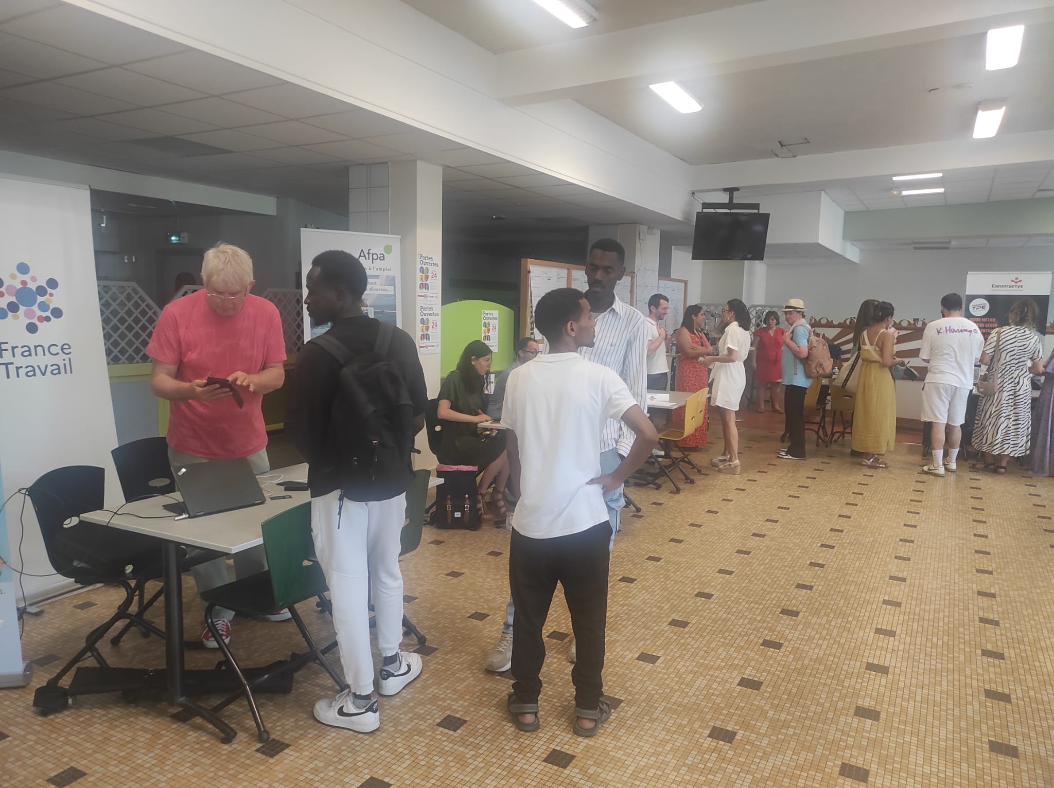 Découverte des plateaux techniques de l'AFPA Angers