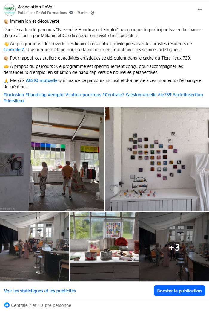 post fb aesio mutuelle -emploi & handicap