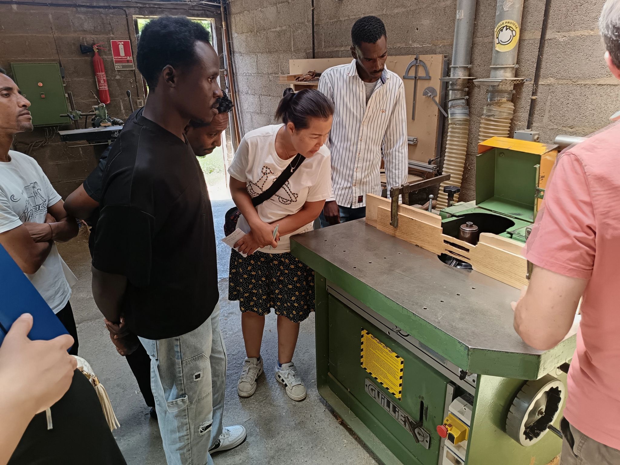 Découverte des métiers du bois chez Drugeot