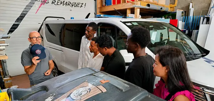 Découverte de DAPO par les stagiaires PCA FLE