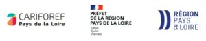Logos pays de la loire et cariforef