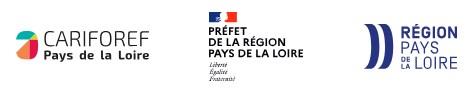 Logos pays de la loire et cariforef
