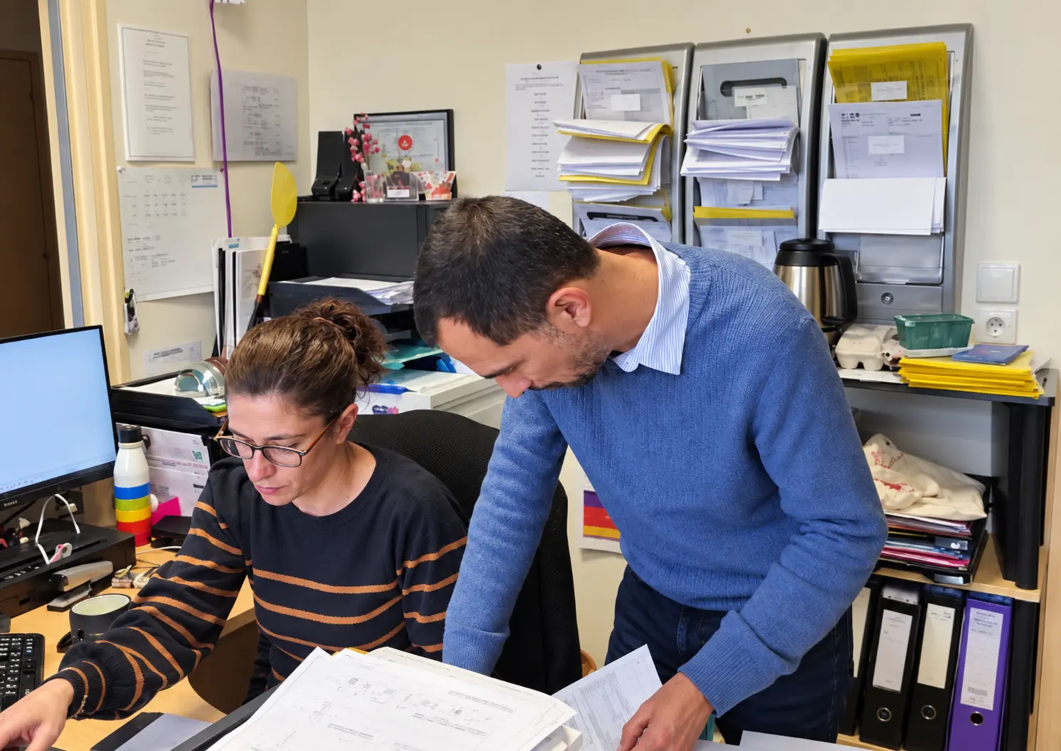 Sophie Bellier et Olivier Galet