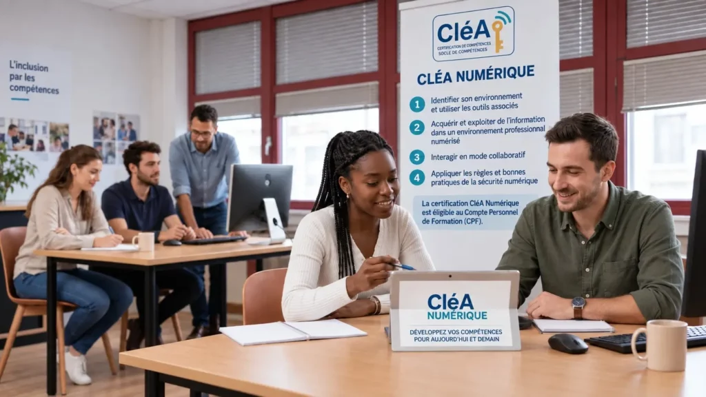 photo d'illustration de la formation cléA Numérique