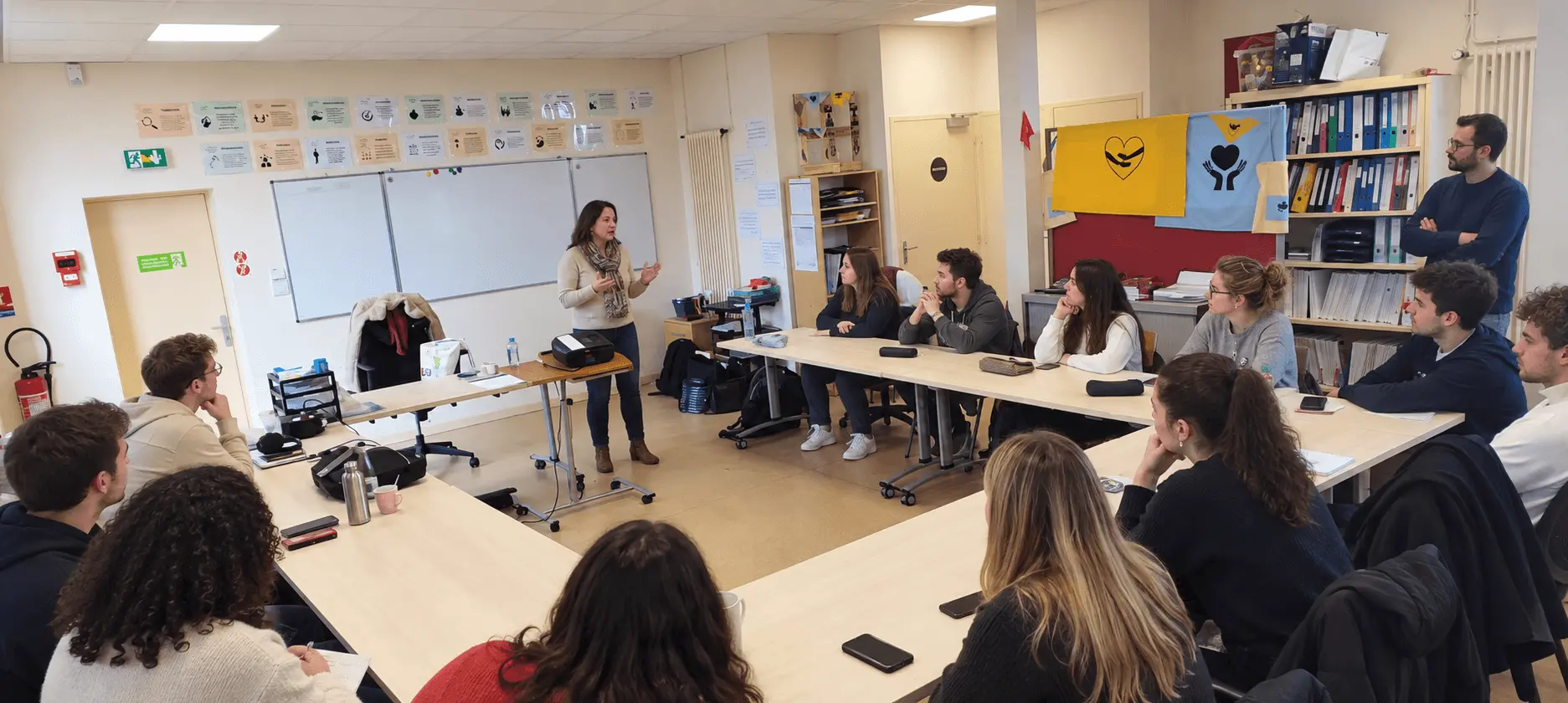 image d'une formation envol - page d'accueil site web